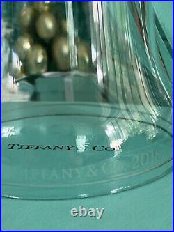 Tiffany&Co Crystal Bell Ornament 2018 Christmas Holiday 4.5 W Box Gift Ready