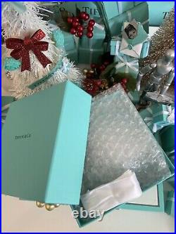 Tiffany&Co Crystal Bell Ornament 2018 Christmas Holiday 4.5 W Box Gift Ready