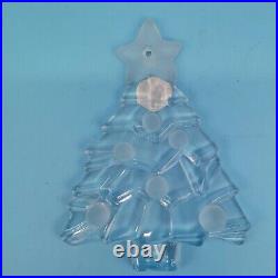 Tiffany&Co Crystal Christmas Tree Ornament Holiday Decor Germany 3.5