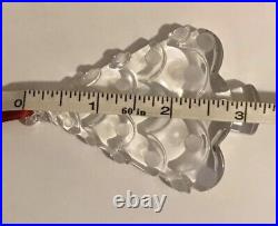 Tiffany & Co Crystal Christmas Tree Ornament In Pouch Made In Germany 2014