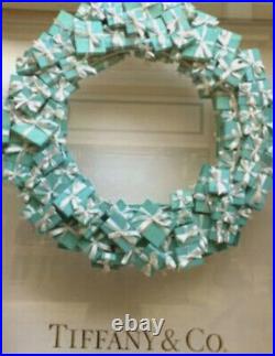 Tiffany&Co Crystal Glass Ball Ornament Christmas Holiday Tree 2017 W Box