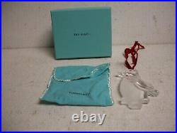 Tiffany & Co. Crystal Glass Ornament Penguin