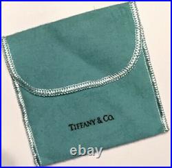 Tiffany & Co. Crystal Sleigh Ornament with Box And Pouch