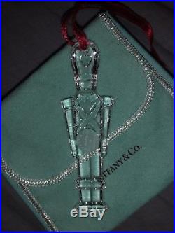 Tiffany & Co. Crystal Soldier Christmas Ornament Very Rare