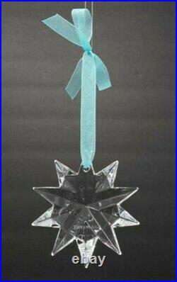 Tiffany & Co. Crystal Star Snowflake Ornament RARE