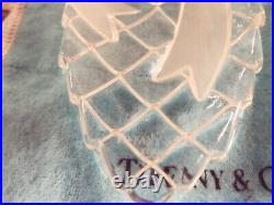 Tiffany & Company Crystal Pine Cone Christmas Ornament 1995