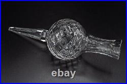 UNSIGNED Waterford Crystal Christmas Tree Topper 10 1/4 H FREE USA SHIPPING