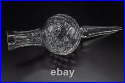 UNSIGNED Waterford Crystal Christmas Tree Topper 10 1/4 H FREE USA SHIPPING