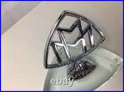 Very Rare Maybach 57 62 Mascot Emblem Ornament on Schott Zwiesel crystal Base