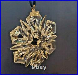 Vintage 1999 Swarovski Austrian Crystal Snowflake Christmas Ornament