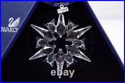 Vintage 2007 SWAROVSKI Annual Fine Crystal Snowflake Christmas Ornament with Box