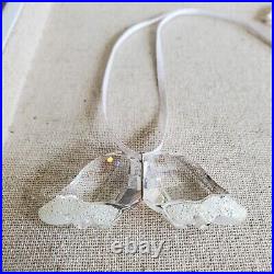 Vintage Swarovski Crystal'Angel Wings' Ornament