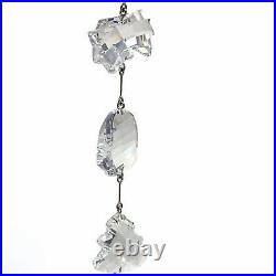 Vintage Swarovski Crystal Holiday Ornaments Linked Chain