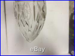 WATERFORD CRYSTAL ANNUAL BALL SET 1993-2001 CHRISTMAS ORNAMENTS With STAND & BELL