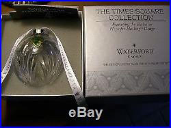 WATERFORD CRYSTAL CHRISTMAS ORNAMENT THE TIMES SQUARE COLLECTION