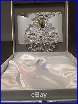 WATERFORD CRYSTAL CHRISTMAS SNOWFLAKE LIMETED EDITION ORNAMENT