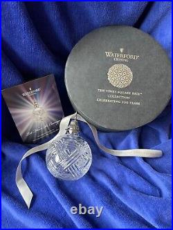 WATERFORD CRYSTAL Times Square 100th Anniversary Ornament Collection 6 NIB