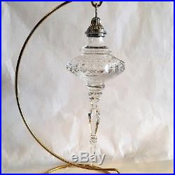 Waterford 2004 SNOW CRYSTALS Spire Christmas Tree Ornament