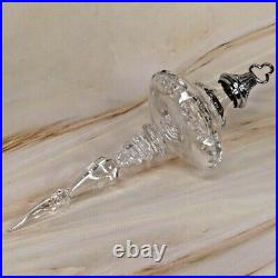 Waterford 2004 Snow Crystal Christmas 8 Spire Ornament