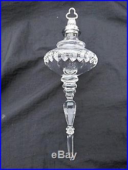 Waterford 2004 Snow Crystal Christmas Spire Ornament