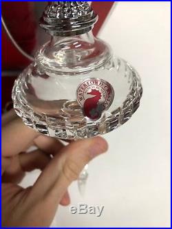 Waterford 2004 Snow Crystal Christmas Spire Ornament with Box