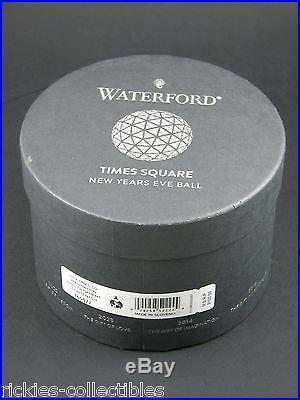 Waterford 2014 Times Square Crystal Ball Christmas Ornament New In Box
