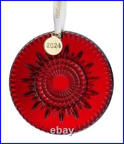 Waterford Celebration New Year Collection Keepsake Ornament-Scarlet