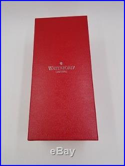 Waterford Clarendon Ruby Red Cased Crystal Christmas Tree Topper NIB