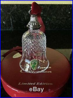 Waterford Crystal 11 Pipers Piping Bell Ornament 12 Days of Christmas