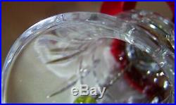 Waterford Crystal 12 Days Of Christmas 10 Lords A Leaping Bell Ornament In Box