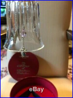 Waterford Crystal 12 Days Of Christmas Bell 9 Ladies Dancing 9th Ed with Box