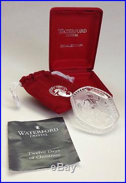 Waterford Crystal 12 Days Of Christmas Ornament Complete Series Set 0f 12
