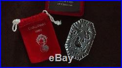 Waterford Crystal 12 Days Of Christmas Ornaments 10 Pc. Set 1982 1995