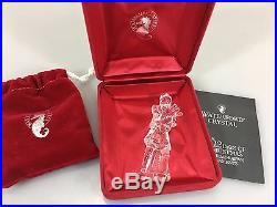 Waterford Crystal 12 Days of Christmas 11 Pipers Ornament 2005 Pouch Box