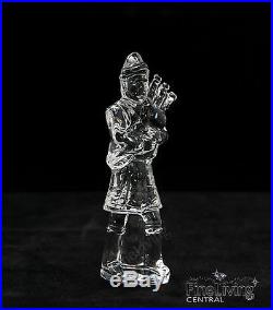 Waterford Crystal 12 Days of Christmas 11th ED 2005 11 Pipers Piping Ornament