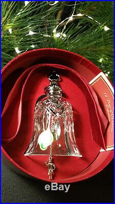 Waterford Crystal 12 Days of Christmas 12 Drummers Drumming Bell Ornament MINT