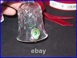 Waterford Crystal 12 Days of Christmas 12 Drummers Drumming Bell Ornament Mint