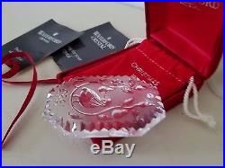 Waterford Crystal 12 Days of Christmas 1982 PARTRIDGE PEAR TREE Ornament MIB