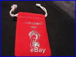 Waterford Crystal 12 Days of Christmas 1982 Partridge in a Pear Tree Ornament
