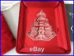 Waterford Crystal 12 Days of Christmas 5 Golden Rings Ornament 1999 Pouch Box