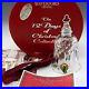 Waterford Crystal 12 Days of Christmas Bell 12 Drummers 12th Ornament Lismore