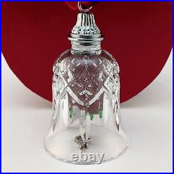 Waterford Crystal 12 Days of Christmas Bell 12 Drummers 12th Ornament Lismore