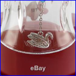 Waterford Crystal 12 Days of Christmas Bell 7 Swans A Swimming Kenmare Ornament