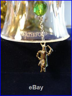 Waterford Crystal 12 Days of Christmas Drummers Drumming Bell Ornament MIB