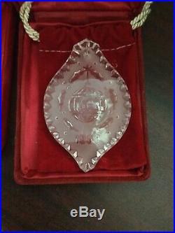 Waterford Crystal 12 Days of Christmas Ornaments includes rare 1982 original