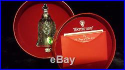 Waterford Crystal 12 Days of Christmas Seven Swans A Swimming Bell Ornament NIB