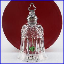 Waterford Crystal 12 Days of Xmas Bell Eight 8 MAIDS 8th Ornament Tramore MIB