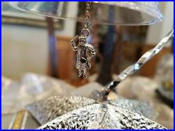 Waterford Crystal 12 Drummers Drumming Bell Ornament 12 Days of Christmas EXC