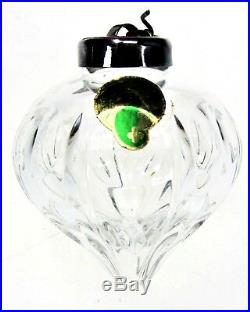 Waterford Crystal 1993 Annual Ball Holiday Christmas Ornament Ireland