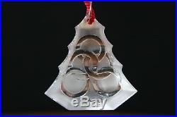 Waterford Crystal 1999 Twelve Days of Christmas Five Golden Rings Comm. Ornament